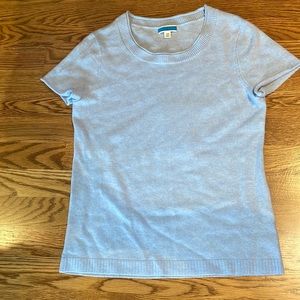 Jcrew blue cashmere sweater, xs